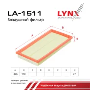 ������ ��������� OPEL Ascona, Kadet 09/1981- LYNXauto ���. LA1511 LA1511 ����