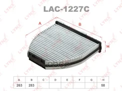 ������ �������� �������� Mercedes C-Class 2007-/Mercedes E-Class 2009-2011/Mercedes GLK-Class 2008-2011/Mercedes SLS AMG 2010-/ LYNXauto ���. LAC1227C...