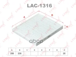 ������ ������ Citroen Jumper 2.2HDI,3.0,06-FIAT Ducato 06-Peugeot Boxer 06- LYNXauto ���. LAC1316 LYNXauto LAC1316 ����