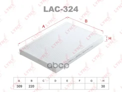 ������ ������ AUDI A4 (8W2, B9) 15- / Q7 (4M) 15- LYNXauto ���. LAC324 LYNXauto LAC324 ����