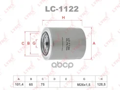 ������ �������� Toyota Camry 1MZ-FE, Auris, Corolla 1ND-TV (07-),4 Runner 3RZ-FE,5VZ-FE LYNXauto ���. LC1122 LC1122 ����