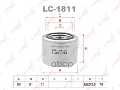 ������ �������� UAZ Patriot UAZ Patriot, Fiat Ducato LYNXauto ���. LC1811 LC1811 ����