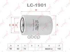 ������ �������� Citroen Jumper III HDi 06-, FIAT Ducato 2007 JTD 06-, Peugeot Boxer III Hdi 06- LYNXauto ���. LC1901 LC1901 ����