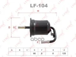 ������ ��������� VW Multuvan V 1.9d-2.0d 06 / Transporter V-VI 1.9d-2.5d 03 LYNXauto ���. LF104 LF104 ����