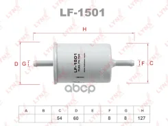 ������ ��������� Opel Kadett E 1,4i-2,0i, Omega A, Vectra A, Frontera A-B, Astra F, Corsa A/ Peugeot 205,306 LYNXauto ���. LF1501 LF1501 ����