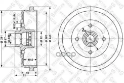 ������� ��������� VW Golf 1.4-1.9TDi 91-97 Stellox ���. 60254709SX 60254709SX ����