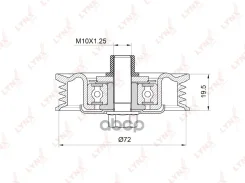 ����� �������� ���������� ����� Honda Accord CL/CM/CN 03-08, CR-V I RD1/2 97-01 / HR-V GH 98-05 / Domani MB 97-00 / STEP WGN RF 96-01 / CAPA/LOGO GA 9...