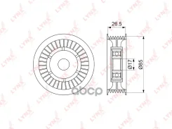 ����� �������� ���������� ����� MB M642 ML-Class W164 280CDI-320CDI LYNXauto ���. PB7062 PB7062 ����