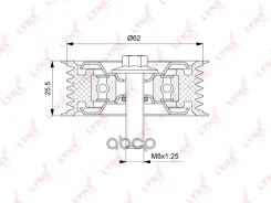 ����� �������� ���������� ����� MBZ C-Class (W204) C180-C250 07- / E-Class (W212) E200-E250 09- / ALT LYNXauto ���. PB7211 LYNXauto PB7211 ����