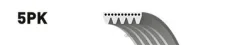 ������ ������������ MB A160/A170 1,7D 98-01 Gates ���. 5PK1270 XF 5PK1270 ����