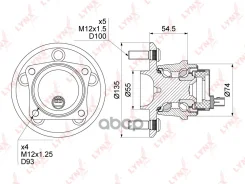 ������� ������ | ��� ����/��� | Toyota Avensis (_T25_) 03-08 / Allion / Premio / Caldina (_T24_) 01-07 / Opa (_CT1_) 00-05 / Prius (NHW2_) 03-11 [+ABS...