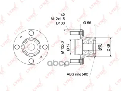 ������� ������ | ��� ����/��� | Chevrolet Aveo (T200, T250) 06-11 / Daewoo Kalos 02-08 � ABS LYNXauto ���. WH1364 LYNXauto WH1364 ����