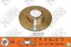 ���� ��������� | ����� ����/��� | Lexus GX (URJ15_, GRJ15_), Toyota 4 Runner V (_N28_), LAND Cruiser Prado (_J15_) NiBK ���. RN1435 NiBK RN1435 ����