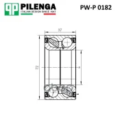 ��������� ������� � ABS |�����, ����, ��� | Focus 1, Fusion, Fiesta, Mazda 2 Pilenga ���. PWP0182 Pilenga PWP0182 ����
