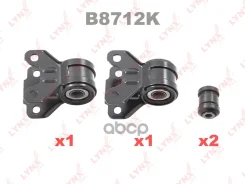 �������� ������������� ������� �������� | ����� | Mazda 3 (BL_) 09- / KIT FR �������� (4 ���������: C8243x2/ C9301x1/ C9302x1) LYNXauto ���. B8712K, �...
