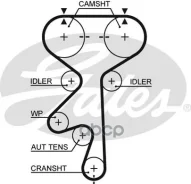 ������ ��� OPEL Astra F 1.8, 2.0 16V 93-98, Omega B 2.0 16V 94-99, Vectra A, B 1.8, 2.0 95-00 Gates ���. 5408XS 40812x24 5408XS ����