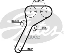 ������ ��� FORD Ranger 05/05, Mazda BT-50 12/06 Gates ���. 5651XS Gates 5651XS ����