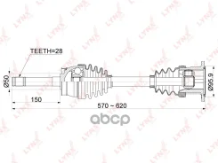 ������ � ����� | ����� ����/��� | Nissan Datsun / Frontier / PICK UP / NP300 (D22) 2.4/2.5dCi/3.2 97- / AT/MT / = FR LH=RH LYNXauto ���. CD1101 CD1101...