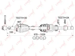 ������ � ����� | ����� ����| Toyota Camry (GSV50) 3.5 12- / Lexus ES350 3.5 12- / ENG. 2GR-FE / = FR RH LYNXauto ���. CD1151A LYNXauto CD1151A ����