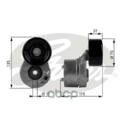 ����� �������� ��������� ������������ FORD Transit 2.4 TD 2000- Gates ���. T38431 Gates T38431 ����