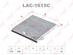 ������ �������� �������� Volvo S40 I 98 LYNXauto ���. LAC1615C LAC1615C ����