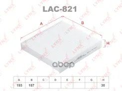 ������ �������� FIAT Panda 12 LYNXauto ���. LAC821 LAC821 ����