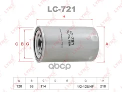 ������ �������� HINO Rainbow 7.8 05, Isuzu Bus 7.8 05-07 / Forward 4.8 99-04 LYNXauto ���. LC721 LC721 ����
