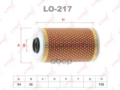 ������ �������� (��������) BMW 3(E36) 2.5D 91-98 / 5(E34) 2.5D 91-95 LYNXauto ���. LO217 LO217 ����