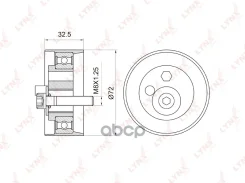 ����� �������� ����� ��� AUDI A4/A6 2.4/2.8 96- / VW Passat 2.8 96- / �1 LYNXauto ���. PB1010 PB1010 ����