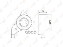 ����� �������� ����� ��� Toyota Avensis(T22) 2.0 97-00 / Camry 2.0-2.2 86-01 / Carina(T17/19) 2.0 87-97 / Picnic 2.0 96-01 / RAV 4 I 2.0 94-00 LYNXaut...