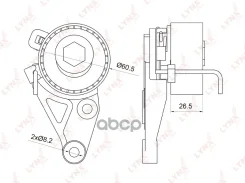 ����� �������� ����� ��� FORD Focus I-II 1.4-1.6 98 / Fiesta IV-V 1.25-1.6 95-08 / Fusion 1.25-1.6 02, Mazda 2(DY) 1.25-1.6 03, Volvo S40 II 1.6 05 LY...