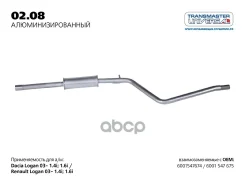 ��������� Renault Logan Transmaster Universal ���. 0208AL 0208AL ����