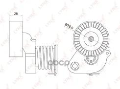 ���������� ����� ��������� ������������ Mercedes-BENZ C180K-230K(W203/4) 02 / E200K(W211) 02 / CLK200K(W209) 02 / Sprinter 1.8 08 LYNXauto ���. PT3018...