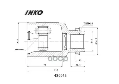 ���� ���������� 28/23 | ����� ���� | Mazda�3�sedan�BL�AT�2006- INKO ���. 480043 480043 ����