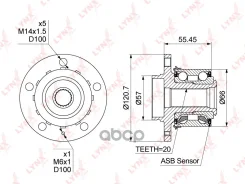 ������� ������ | ����� ����/��� | Skoda Fabia (6Y2) 99-07 / Fabia (5J) 07-14 / Volkswagen Polo (9N_) 01-09 [-PS] LYNXauto ���. WH1205 WH1205 ����