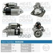 ������� 12V 1,4KW Renault Megane III, Dacia Duster (HS) 1.6 MEAT Doria ���. 5035258 5035258 ����