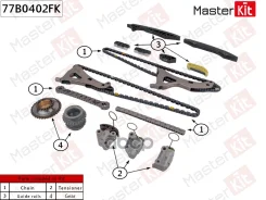�������� ���� ��� MB M278 (12-) / M157DE55AL / M278DE46AL MasterKit ���. 77B0402FK MasterKit 77B0402FK ����