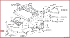 ������ ��������� ������������� m (y51) | ����� | Nissan ���. 546131MA9A 546131MA9A ����
