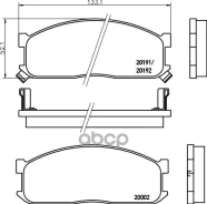 ������� ��������� �������� | ����� | KIA Bongo MPV 2.9 TDiC 10.2003 - KIA Bongo Bus 2.7 D 10.2003 - Nisshinbo ���. NP5000 NP5000 ����
