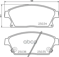 ������� ��������� �������� | ����� | Chevrolet Cruze (J300) 1.6 05.2009 - Chevrolet Cruze (J300) 1.8 05.2009 - Nisshinbo ���. NP6073 NP6073 ����
