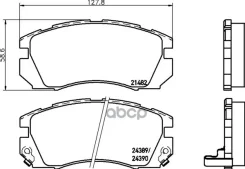 ������� ��������� �������� | ����� | Subaru Legacy Outback (BG) 2.5 (BG9) 01.1996 - 12.1999 Nisshinbo ���. NP7014 NP7014 ����