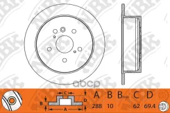 ���� ��������� | ��� ����/��� | Lexus RX (_U3_), Toyota Harrier (_U3_), Highlander / Kluger (_U2_) NiBK ���. RN1255 RN1255 ����
