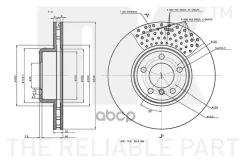 ���� ��������� ��������, ������������������ � �������������� ��������� (340x30mm) / BMW 1,2,3,4 (F20, �21, �22, �23, �30, �31, �32, �33, �34, �36) 11...
