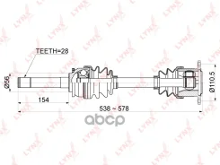 ������ � ����� | ����� ���� | MMC Pajero II (V2_W, V4_W) 95-01 / Pajero Sport (K94W) 98-09 / = FR RH LYNXauto ���. CD1088 CD1088 ����