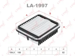 ������ ��������� Daihatsu Mira 0.6 95 / Opti 0.6 95 / Move 0.6 95 LYNXauto ���. LA1997 LYNXauto LA1997 ����