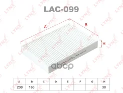 ������ ������ Renault CLIO II, Kangoo, Kubistar, Logan 04~ LYNXauto ���. LAC099 LYNXauto LAC099 ����