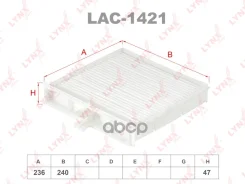 ������ ������ Renault Scenic III /Grand Scenic 03- LYNXauto ���. LAC1421 LYNXauto LAC1421 ����
