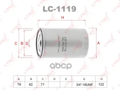 ������ �������� BMW 3 1982-1993/BMW 5 1988-1991/BMW Z1 1988-1991/ LYNXauto ���. LC1119 LYNXauto LC1119 ����