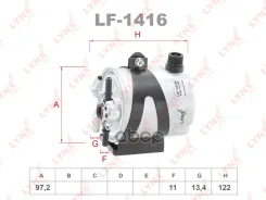 ������ ��������� Renault Scenic II 1.5d-2.0d 06 / Megane II 1.5d 05-08 / Scenic II 1.5d 05 LYNXauto ���. LF1416 LYNXauto LF1416 ����