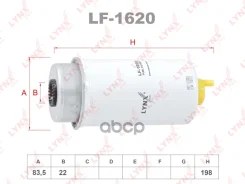 ������ ��������� FORD Transit 2.0D-2.4D 00-06 LYNXauto ���. LF1620 LF1620 ����